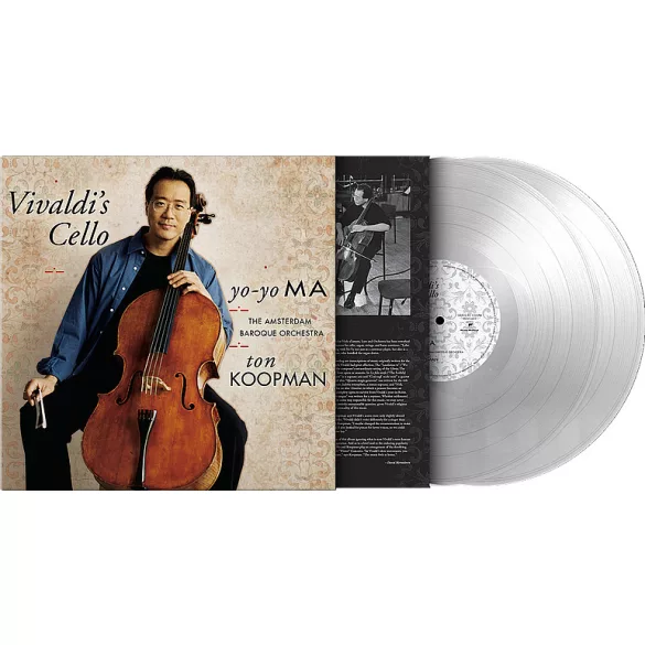 YO-YO MA - Vivaldi's Cello / színes vinyl bakelit / 2xLP