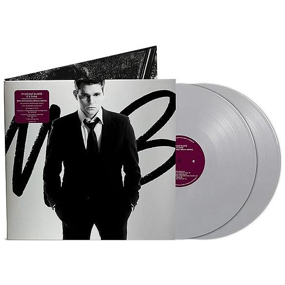 MICHAEL BUBLÉ - It's Time / silver vinyl bakelit / 2xLP