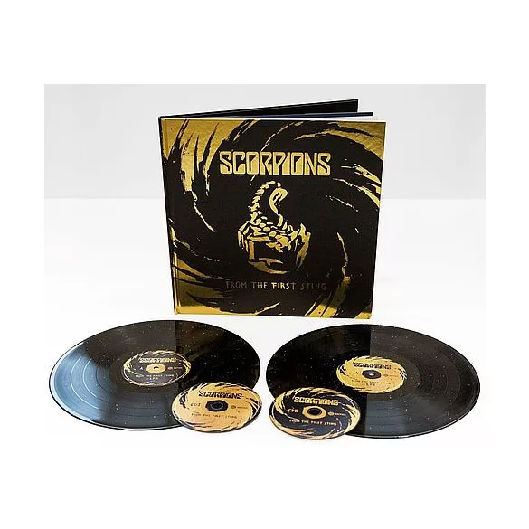 SCORPIONS - From The First Sting (Limited Deluxe Bookpack Sparkling Vinyl) / vinyl bakelit + cd / 2xLP 