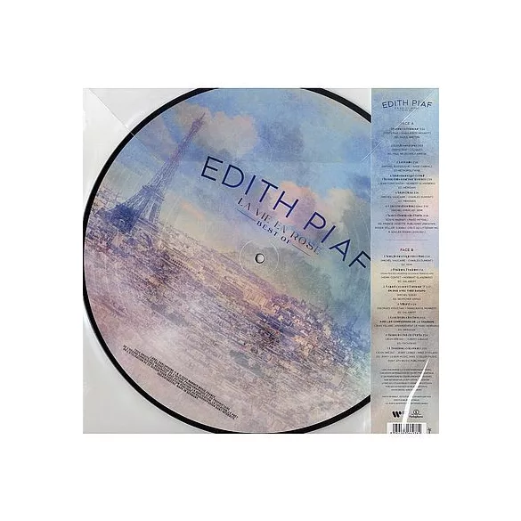 EDITH PIAF - Best Of / picture disc vinyl bakelit / LP