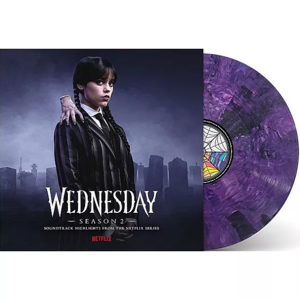 FILMZENE -  Wednesday: Season 2 / színes vinyl bakelit / LP