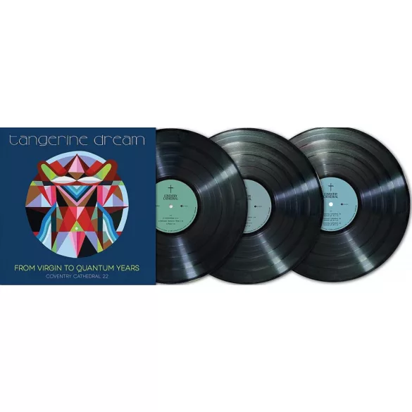 TANGERINE DREAM - From Virgin To Quantum Years: Coventry Cathedral 2022 / vinyl bakelit / 3xLP