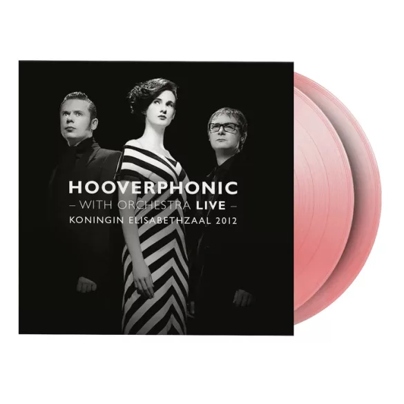 HOOVERPHONIC - With Orchestra Live / pink limitált vinyl bakelit / 2xLP