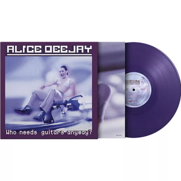 ALICE DEEJAY - Who Needs Guitars Anyway? / limitált színes vinyl bakelit / LP
