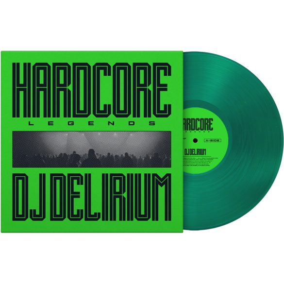 DJ DELIRIUM - Hardcore Legends / limitált színes vinyl bakleit / LP
