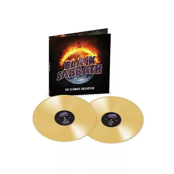 BLACK SABBATH - The Ultimate Collection / gold vinyl bakelit / 2xLP