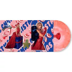   KYLIE MINOGUE - Kylie Christmas (Fully Wrapped) / pink & white, indie exclusive vinyl bakelit / LP