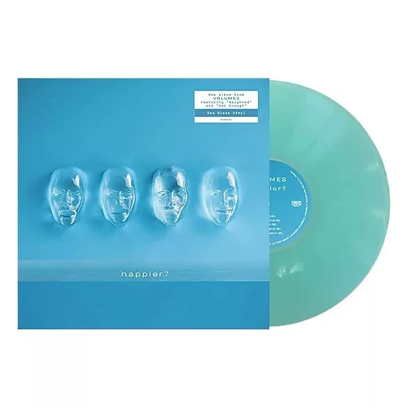 VOLUMES - Happier? / színes vinyl bakelit / LP
