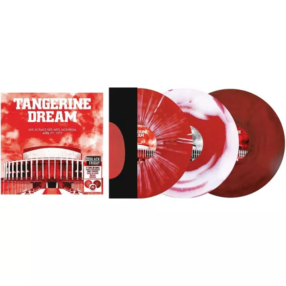 TANGERINE DREAM - Place Des Arts, Montreal - April 9th, 1977 / színes vinyl bakelit / 3xLP