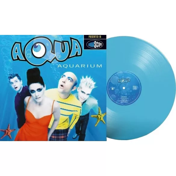 AQUA - Aquarium / light blue vinyl bakelit / LP
