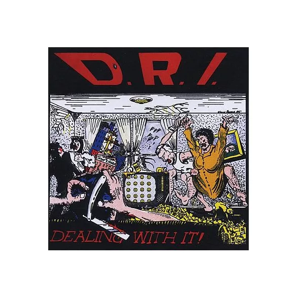 D.R.I. - Dealing With It / színes vinyl bakelit / LP