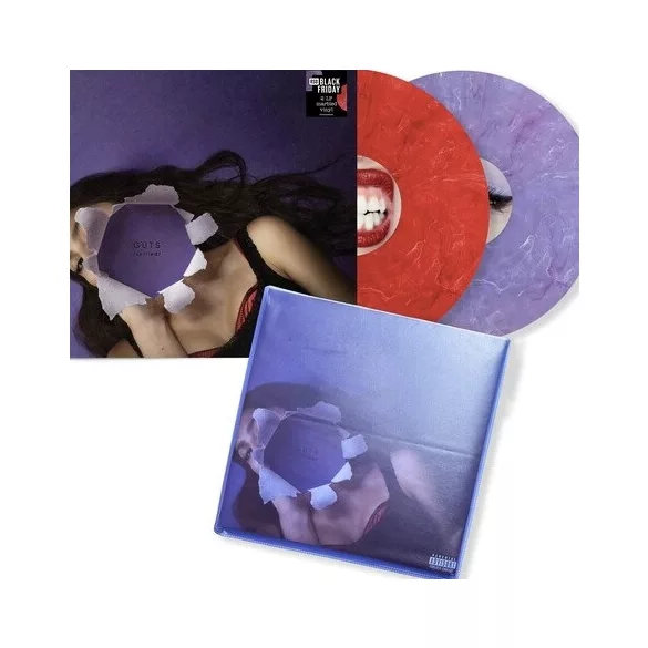 OLIVIA RODRIGO - GUTS (spilled) Black Friday2024 / limitált színes vinyl bakelit / 2xLP