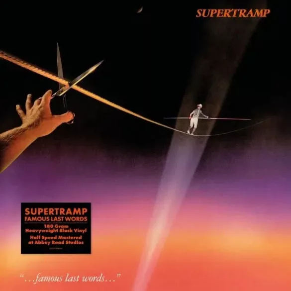 SUPERTRAMP - Famous Last Words / vinyl bakelit / LP