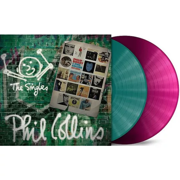 PHIL COLLINS - The Singles / színes vinyl bakelit / 2xLP