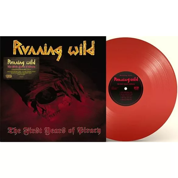 RUNNING WILD - The First Years Of Piracy / színes vinyl bakelit / LP