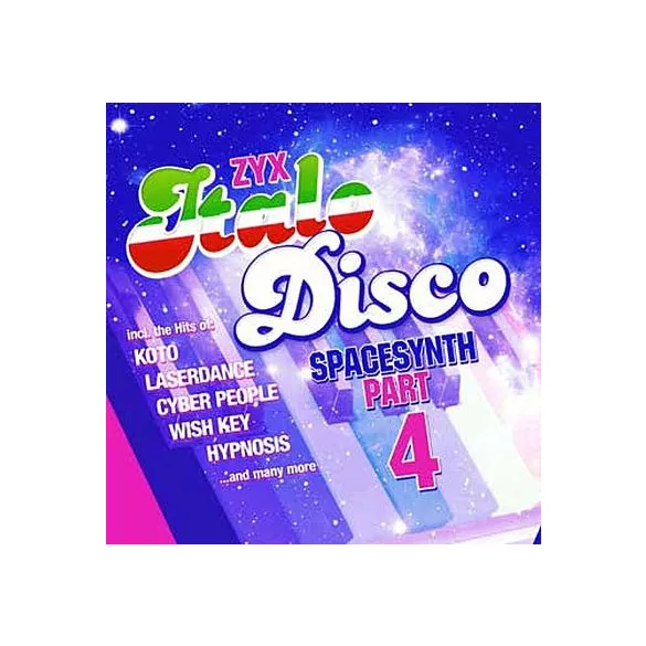 VÁLOGATÁS - ZYX Italo Disco Spacesynth Part 4 / vinyl bakelit / LP