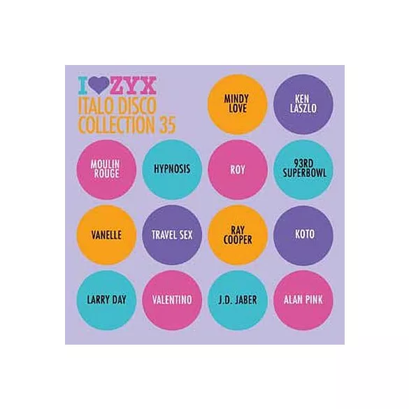 VÁLOGATÁS -  ZYX Italo Disco Collection 35 / 2cd / CD