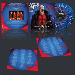 RAZOR - Shotgun Justice / színes vinyl bakelit / LP