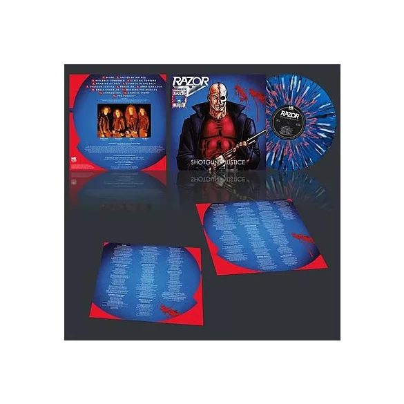 RAZOR - Shotgun Justice / színes vinyl bakelit / LP