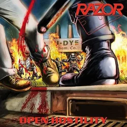 RAZOR - Open Hostility / színes vinyl bakelit / LP