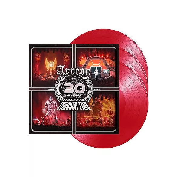AYREON - 30th Anniversary - An Amazing Flight Through Time / színes vinyl bakelit / 3xLP