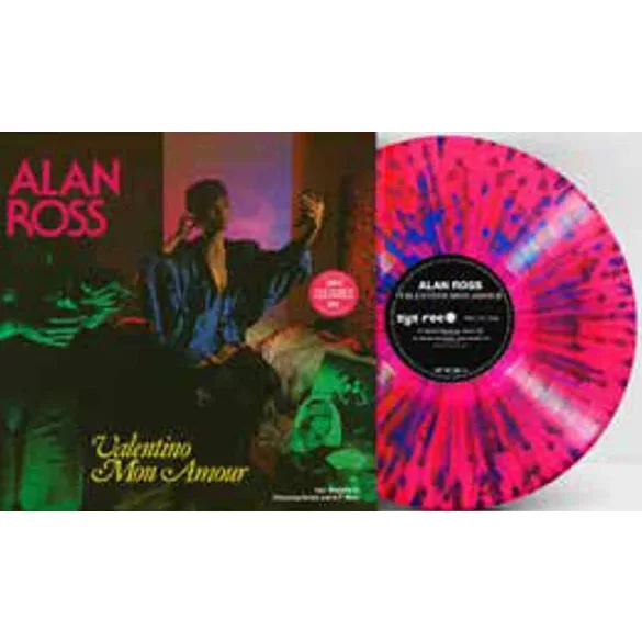 ALAN ROSS - Valentino Mon Amour / színes vinyl bakelit maxi / 12"