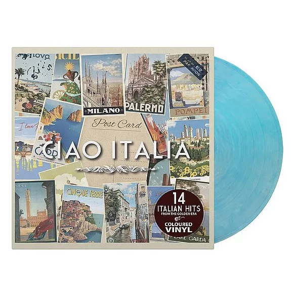 VÁLOGATÁS - Ciao Italia / színes vinyl bakelit / LP
