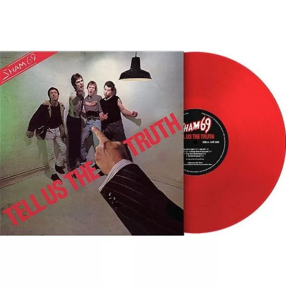 SHAM 69 - Tell Us The Truth / színes vinyl bakelit / LP