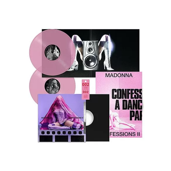 MADONNA - Confessions II / pink vinyl bakelit / 2xLP