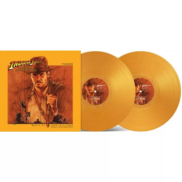 FILMZENE - Indiana Jones and the Raiders of the Lost Ark / színes vinyl bakelit / 2xLP