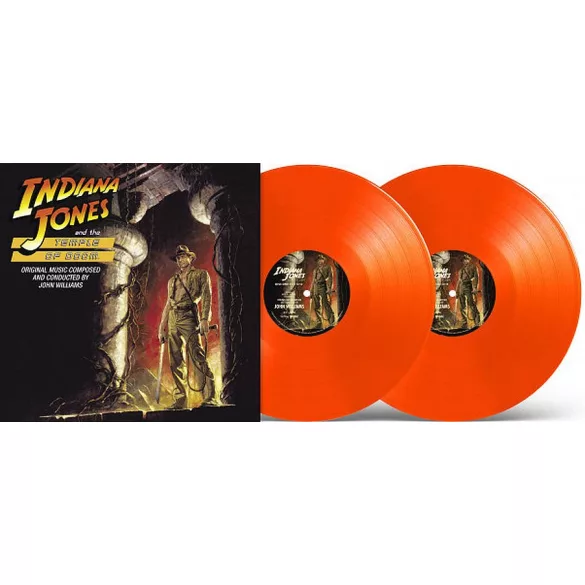FILMZENE - Indiana Jones and the Temple of Doom / színes vinyl bakelit / 2xLP