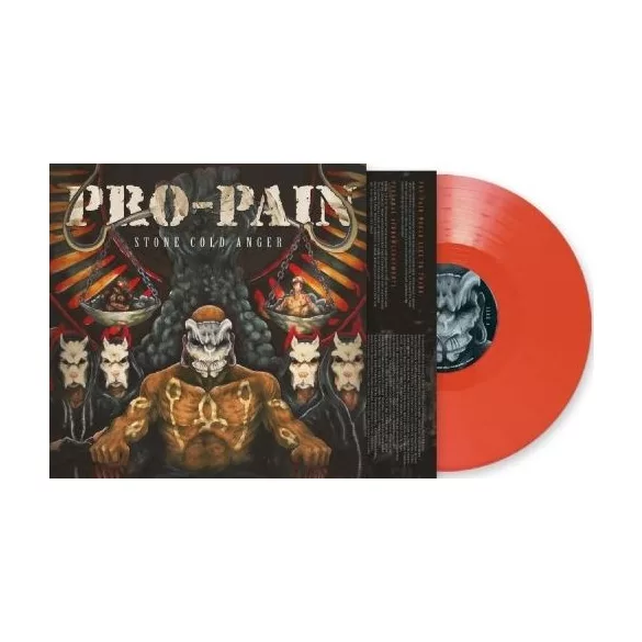 PRO-PAIN - Stone Cold Anger / limitált színes vinyl bakelit / LP