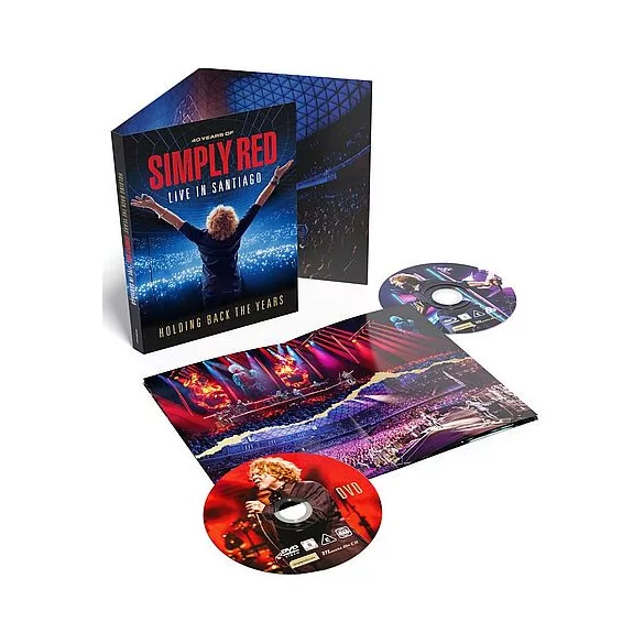 SIMPLY RED - Holding Back the Years: Live in Santiago / blu-ray+dvd / BLU-RAY
