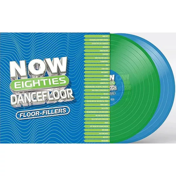 VÁLOGATÁS - Now That's What I Call 80s Dancefloor: Floor - Fillers / színes vinyl bakelit / 2xLP