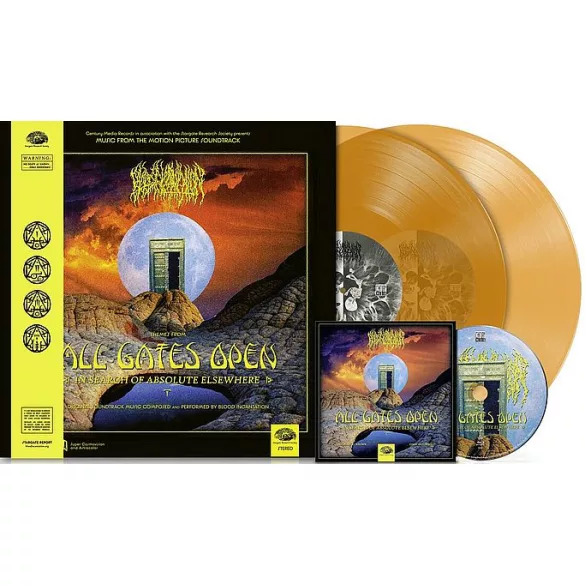 BLOOD INCANTATION - All Gates Open O.S.T. / színes vinyl bakelit+bluray / 2xLP