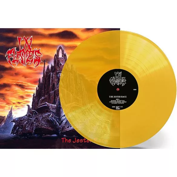 IN FLAMES - The Jester Race / yellow vinyl bakelit / LP