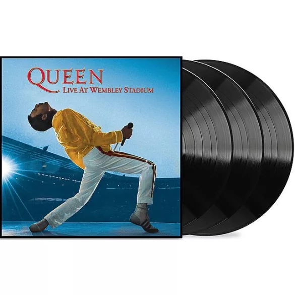 QUEEN - Live At Wembley Stadium / vinyl bakelit / 3xLP