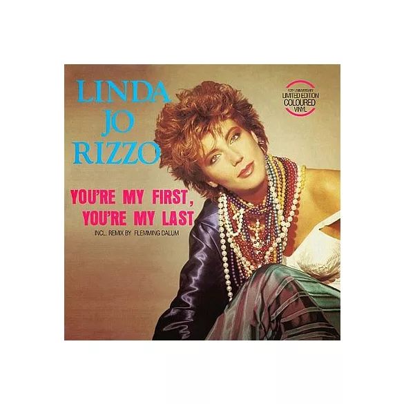 LINDA JO RIZZO - You're My First, You're My Last / színes vinyl bakelit maxi / 12"