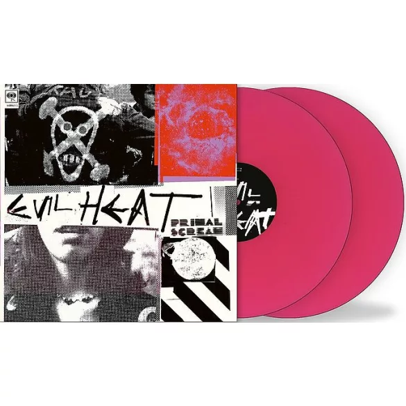 PRIMAL SCREAM - Evil Heat / színes vinyl bakelit / 2xLP