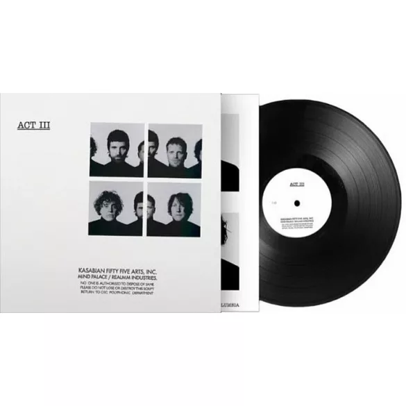 KASABIAN - ACT III / vinyl bakelit / LP