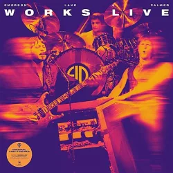   EMERSON, LAKE & PALMER - Works Live, Canada 1977 / vinyl bakelit / 2xLP