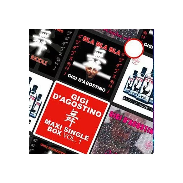GIGI D'AGOSTINO - Gigi D'Agostino Maxi Single Box Vol. 1 / vinyl bakelit maxi box / 4x12"