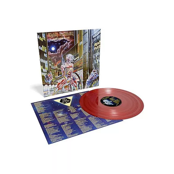 IRON MAIDEN - Somewhere In Time / 40th annyiversary limitált színes vinyl bakelit / LP