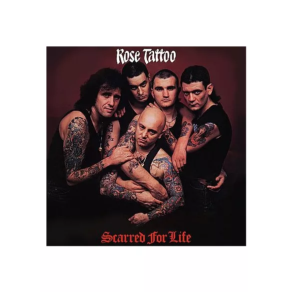 ROSE TATTOO - Scarred For Life / színes vinyl bakelit / LP