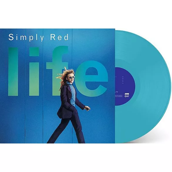 SIMPLY RED - Life / színes vinyl bakelit / LP