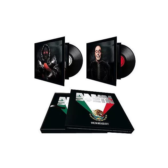 RAMMSTEIN - Live In Mexico City / vinyl bakelit box / 4xLP