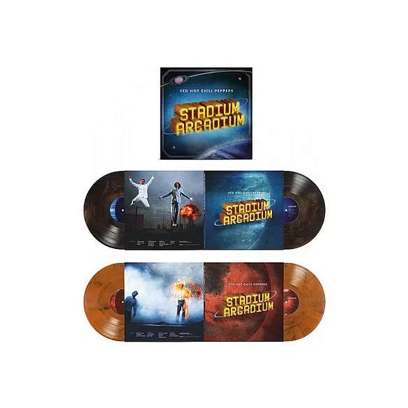 RED HOT CHILI PEPPERS - Stadium Arcadium / színes vinyl bakelit / 4xLP