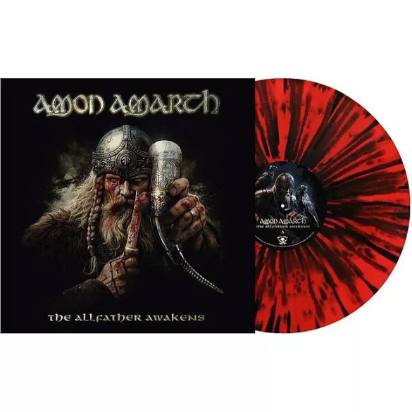 AMON AMARTH - The Allfather Awakens / splatter vinyl bakelit / LP