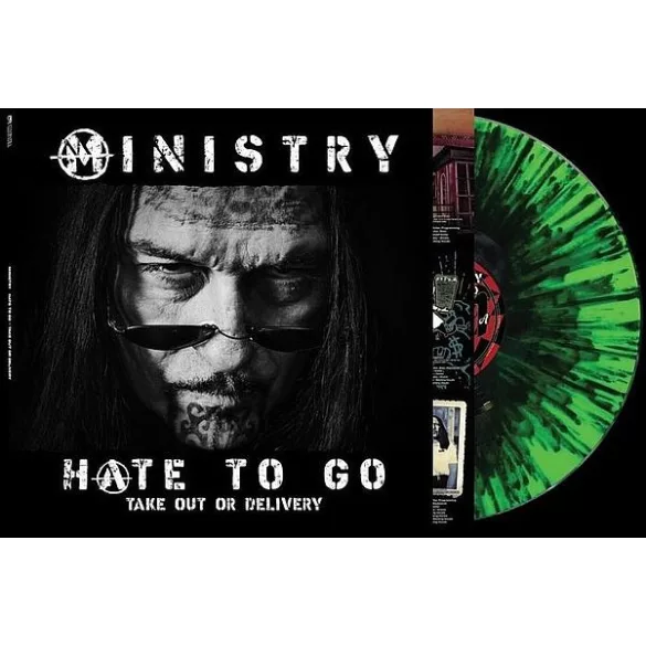 MINISTRY - Hate To Go - Take Out Or Delivery / színes vinyl bakelit / LP