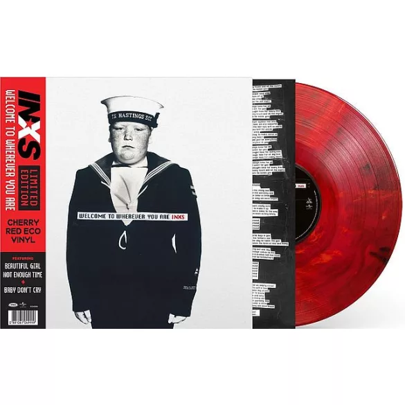 INXS - Welcome To Wherever You Are / színes vinyl bakelit / LP